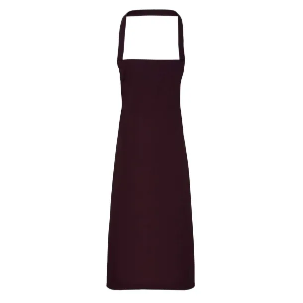  100% COTTON BIB APRON - Premier Brown