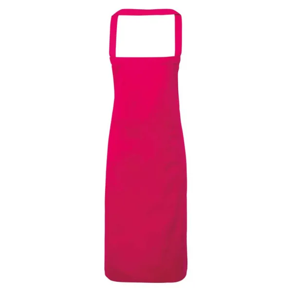  100% COTTON BIB APRON - Premier Hot Pink