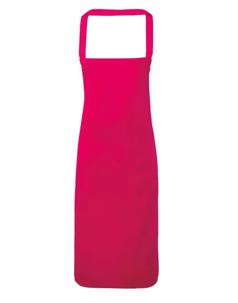  100% COTTON BIB APRON - Premier Hot Pink