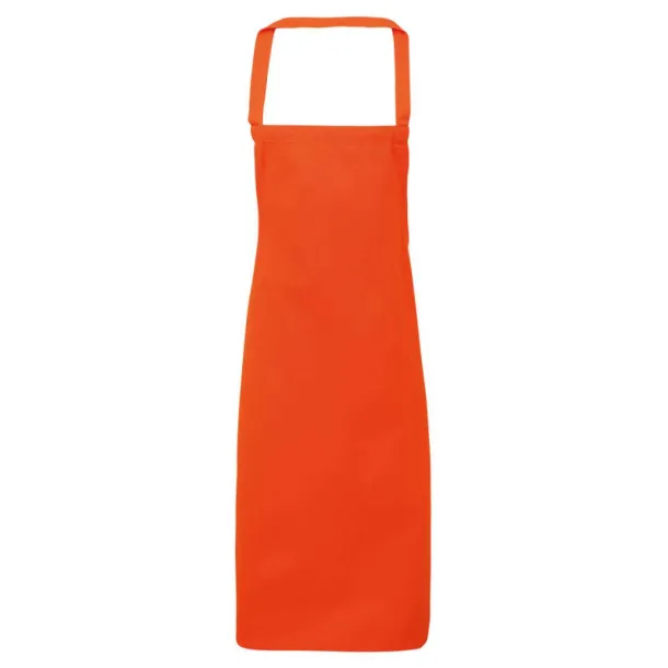  100% COTTON BIB APRON - Premier Orange