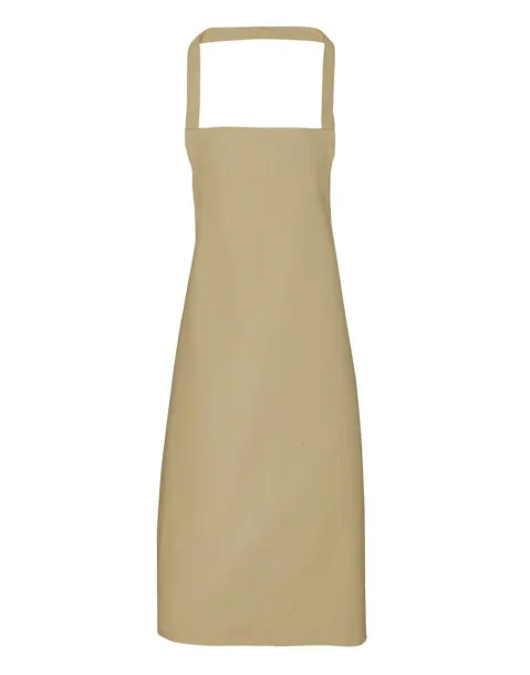  100% COTTON BIB APRON - Premier Khaki