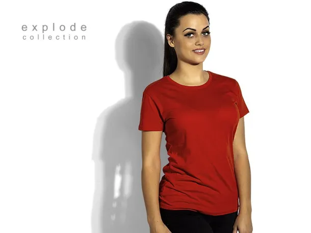 MASTER LADY women’s t-shirt - EXPLODE Red