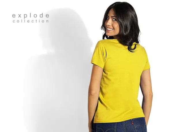 MASTER LADY women’s t-shirt - EXPLODE Yellow