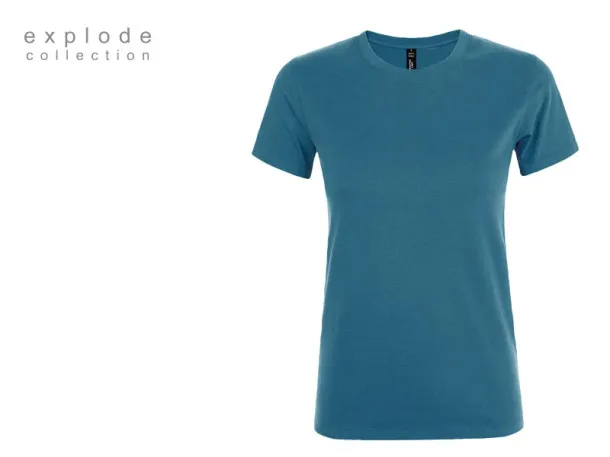 MASTER LADY women’s t-shirt - EXPLODE Petrol green