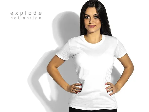 MASTER LADY women’s t-shirt - EXPLODE White