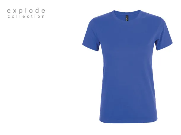 MASTER LADY women’s t-shirt - EXPLODE Royal blue