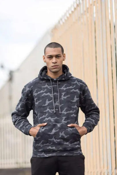  Kamuflažna hoodica, 280 g/m2 - Just Hoods Crna