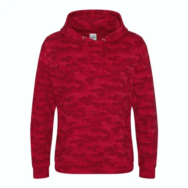  Kamuflažna hoodica, 280 g/m2 - Just Hoods Crna