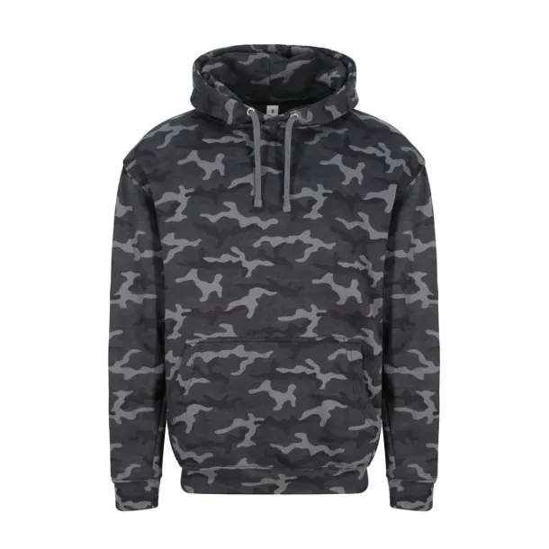  Kamuflažna hoodica, 280 g/m2 - Just Hoods Crna