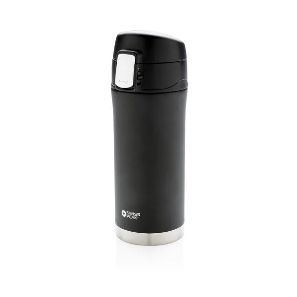  Swiss Peak Elite bakrena vakum šalica, 300 ml - Swiss Peak Crna