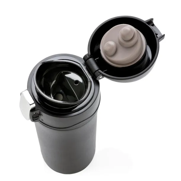  Swiss Peak Elite bakrena vakum šalica, 300 ml - Swiss Peak Crna