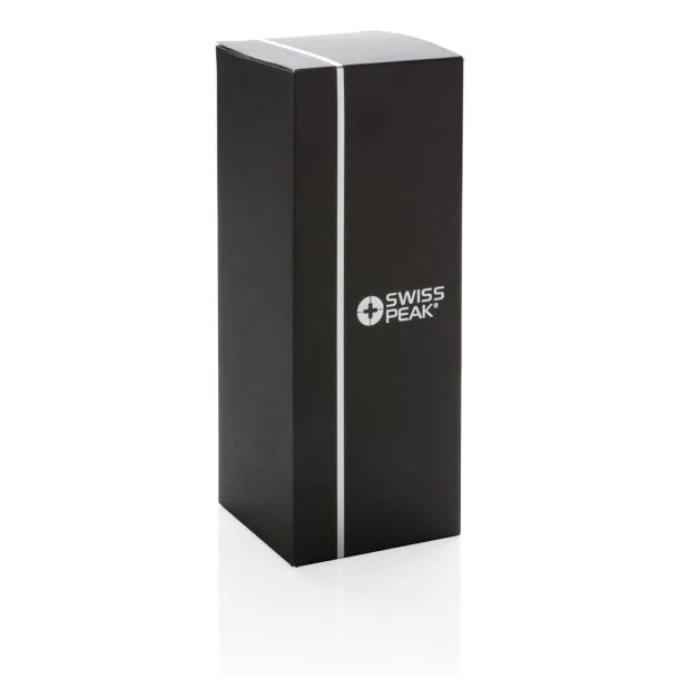  Swiss Peak Elite bakrena vakum šalica, 300 ml - Swiss Peak Crna