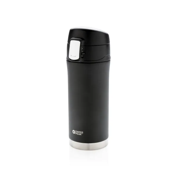  Swiss Peak Elite bakrena vakum šalica, 300 ml - Swiss Peak Crna