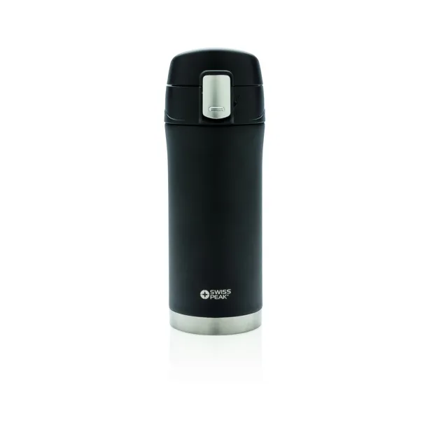  Swiss Peak Elite bakrena vakum šalica, 300 ml - Swiss Peak Crna