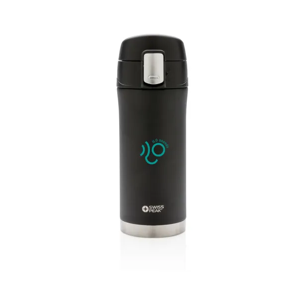  Swiss Peak Elite bakrena vakum šalica, 300 ml - Swiss Peak Crna