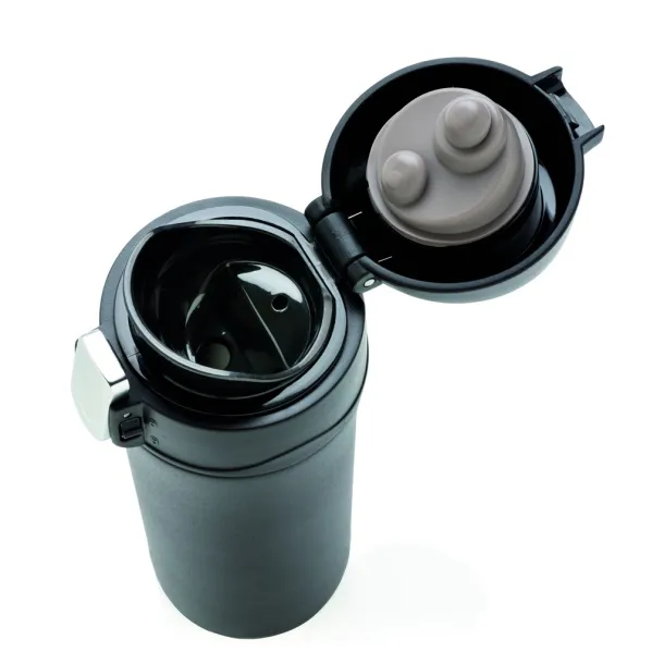  Swiss Peak Elite bakrena vakum šalica, 300 ml - Swiss Peak Crna