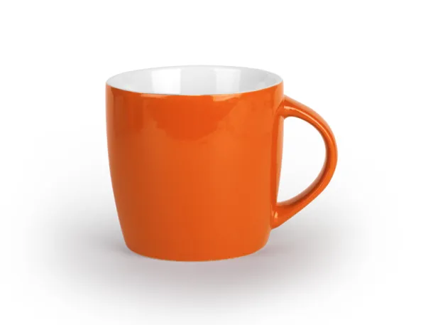 BERRY stoneware mug - CASTELLI Orange