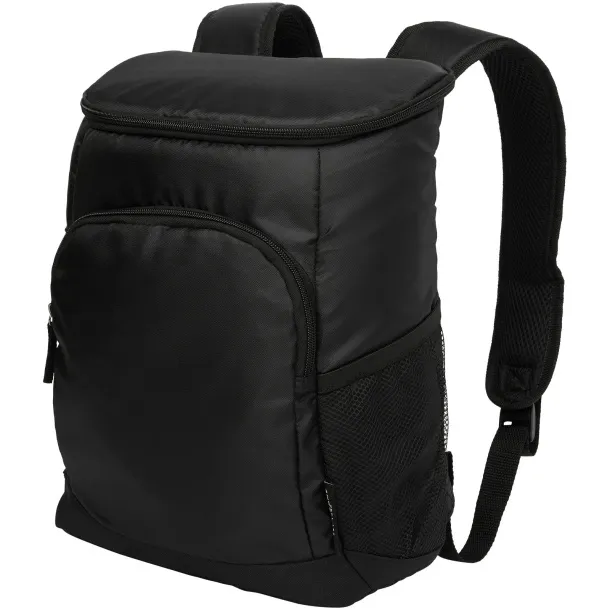 Arctic Zone® 18-can cooler backpack - Arctic Zone Solid black