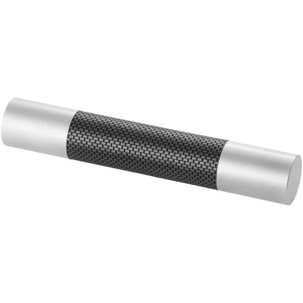 Winona ballpoint pen with carbon fibre details - Unbranded Silver Grey