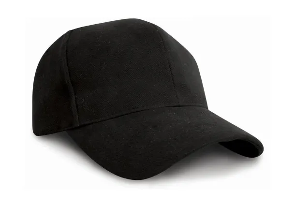  Pro-Style Heavy Cotton Cap - Result Headwear Black