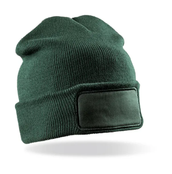  Double Knit Printers Beanie - Result Winter Essentials Bottle Green