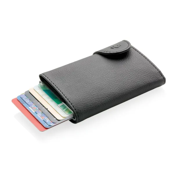  C-Secure RFID card holder & wallet - C-Secure Black Silver