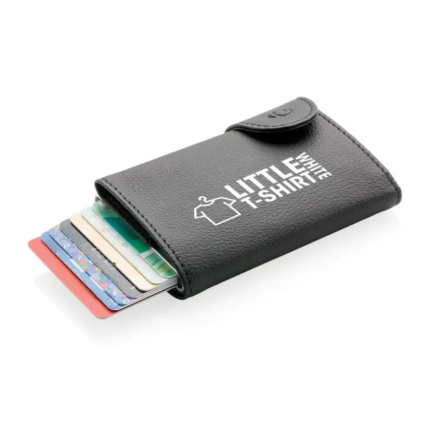  C-Secure RFID card holder & wallet - C-Secure Black Silver