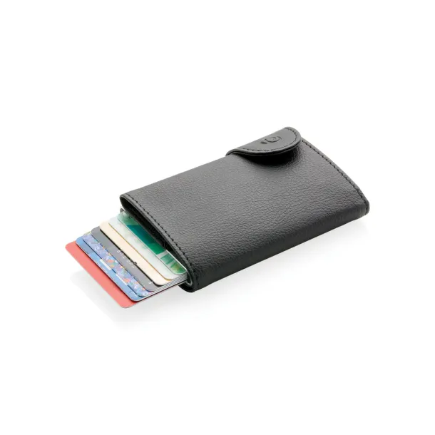  C-Secure RFID card holder & wallet - C-Secure Black Silver