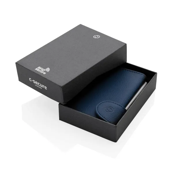  C-Secure RFID card holder & wallet - C-Secure Blue 