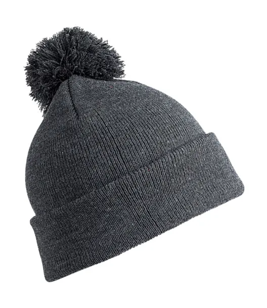  Junior Pom Pom Beanie - Result Winter Essentials Siva