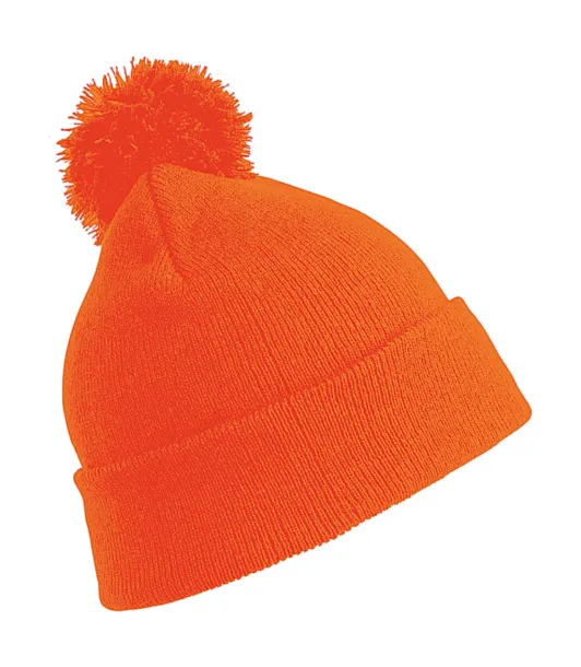  Dječja pom pom kapa - Result Winter Essentials Fluorescent Orange