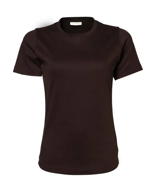  Ladies Interlock T-Shirt - Tee Jays Chocolate