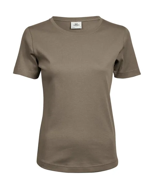  Ženska interlock kratka majica, 220 g/m² - Tee Jays Clay