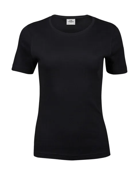  Ladies Interlock T-Shirt - Tee Jays Black