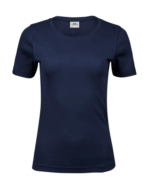  Ladies Interlock T-Shirt - Tee Jays Navy