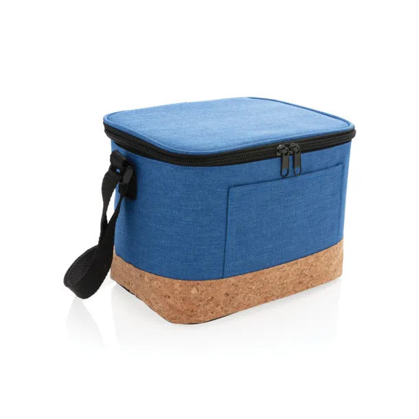  Two tone cooler bag with cork detail - XD Collection Blue 