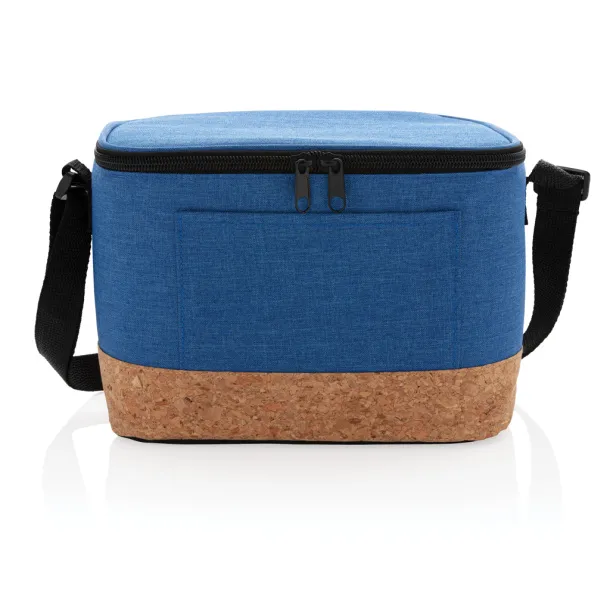  Two tone cooler bag with cork detail - XD Collection Blue 