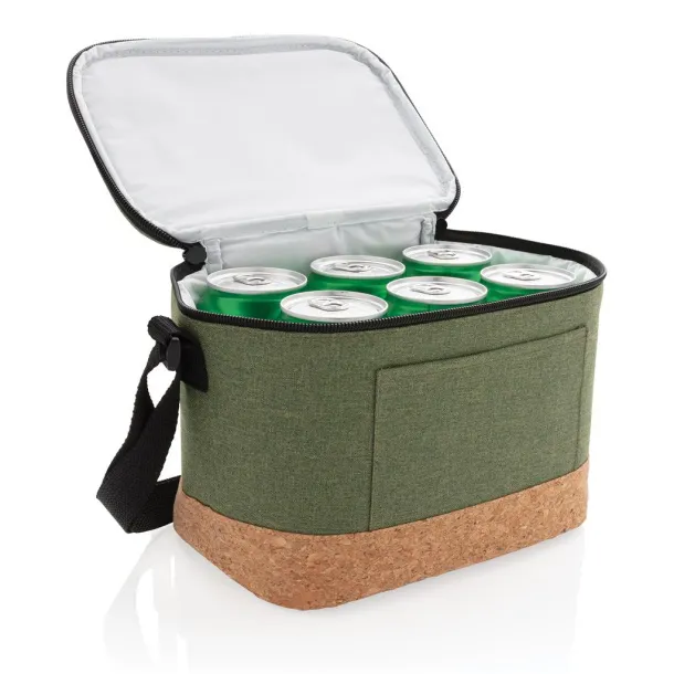  Two tone cooler bag with cork detail - XD Collection Green 