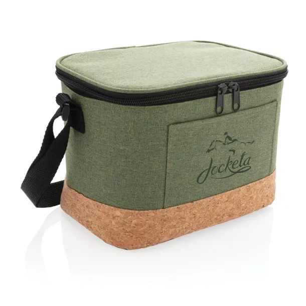  Two tone cooler bag with cork detail - XD Collection Green 