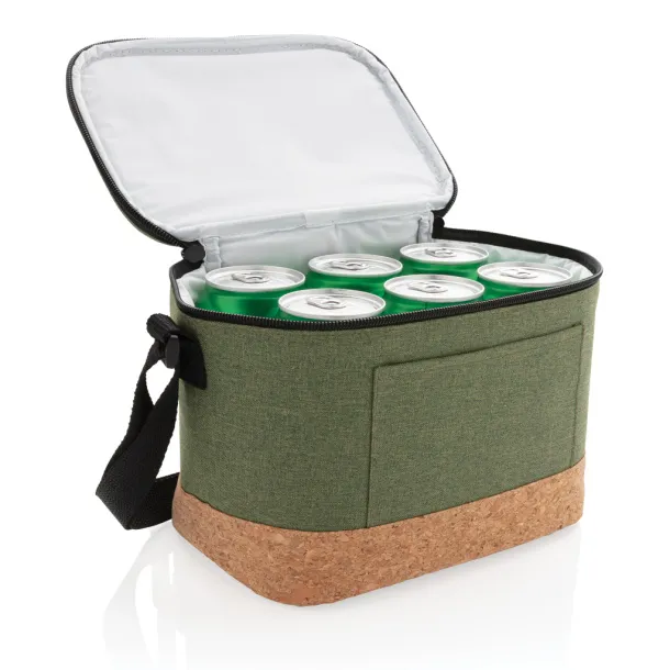  Two tone cooler bag with cork detail - XD Collection Green 