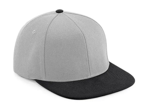  Original Flat Peak 6 Panel Snapback - Beechfield Siva Black