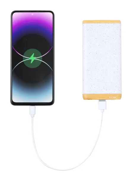 Cereale prijenosna baterija, 5000 mAh Bijela