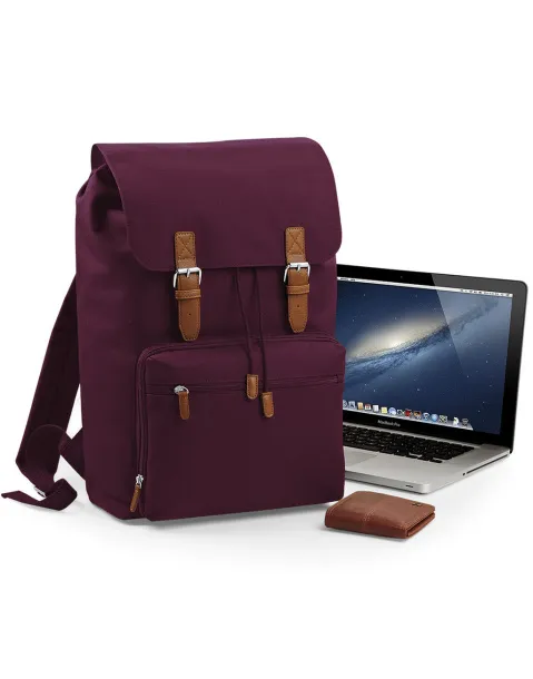  Vintage ruksak za laptop, 17" - Bagbase