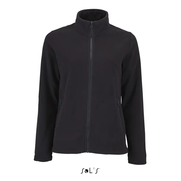  SOL'S NORMAN WOMEN - PLAIN FLEECE JACKET - SOL'S Black