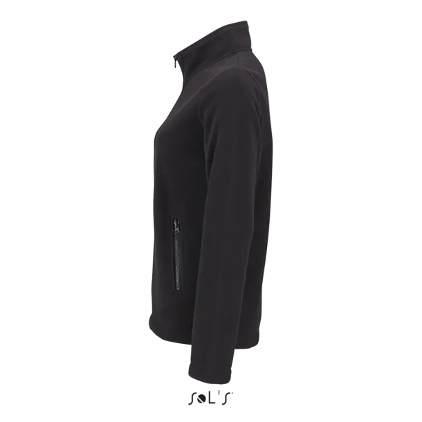  SOL'S NORMAN WOMEN - PLAIN FLEECE JACKET - SOL'S Black