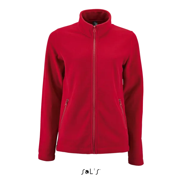  SOL'S NORMAN WOMEN - PLAIN FLEECE JACKET - SOL'S Red