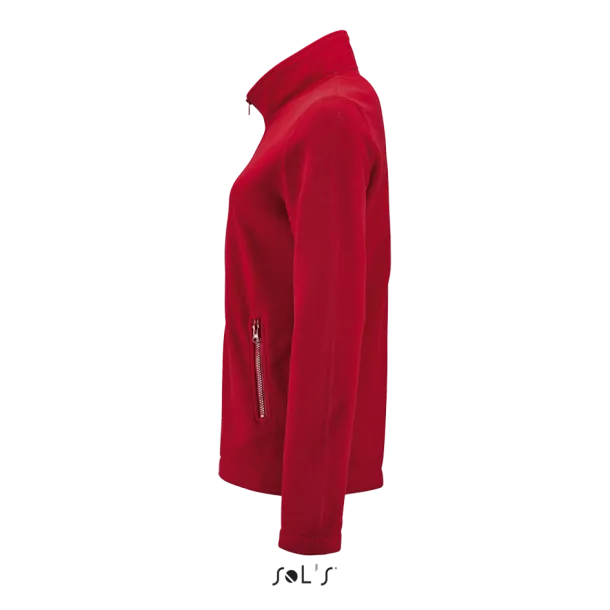  SOL'S NORMAN WOMEN - PLAIN FLEECE JACKET - SOL'S Red