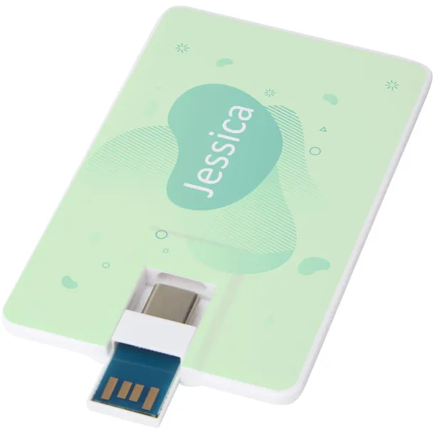 Duo tanak USB s Type-C i USB-A 3.0 - 32 GB - Bullet Bijela