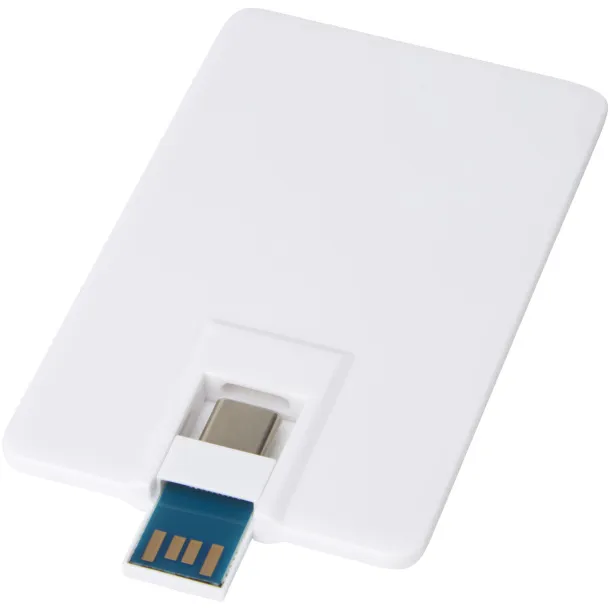 Duo tanak USB s Type-C i USB-A 3.0 - 32 GB - Bullet Bijela