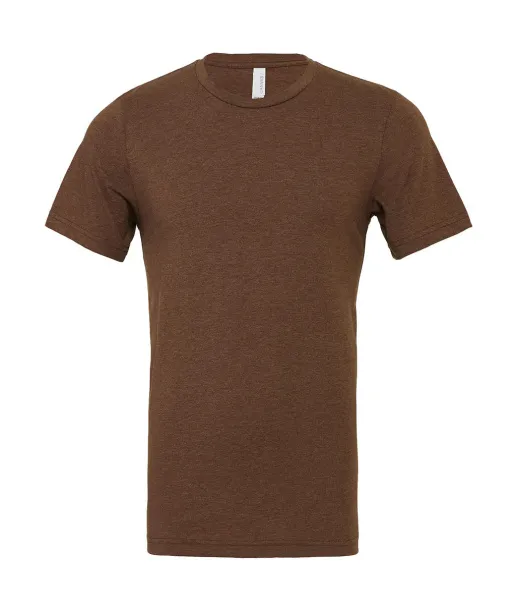  Unisex Heather CVC Short Sleeve Tee - Bella+Canvas Heather Brown